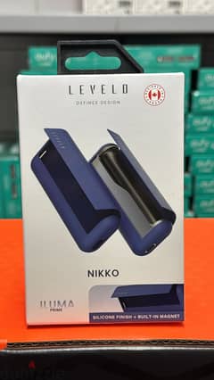 Levelo Nikko iluma prime silicone case blue
