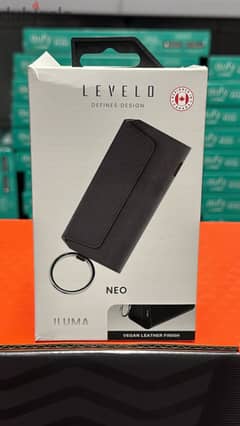Levelo Neo iluma leather case black 0