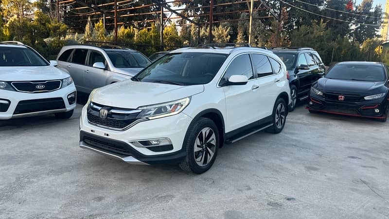 honda crv touring AWD 2015 super clean and law milege 6