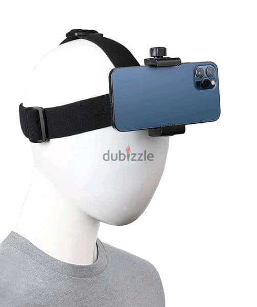 phone head strap for youtube or tik tok 1