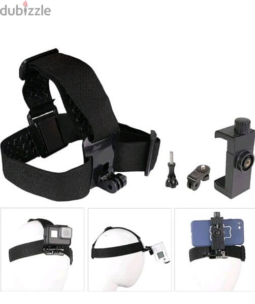 phone head strap for youtube or tik tok 3