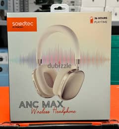 Porodo soundtec ANC Max Wireless Headphone Gold