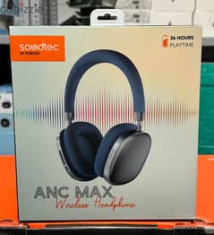 Porodo soundtec ANC Max Wireless Headphone blue 0