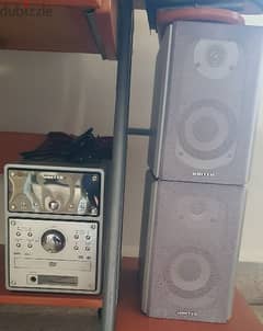 United mid5200 Stereo system cd and remote great condition 0