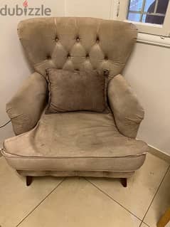 Two nearly new sofa chairs very Good Condition