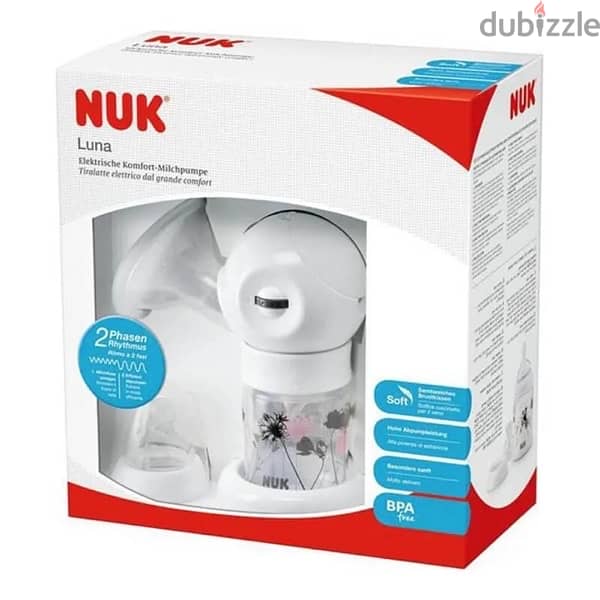 NUK Luna Electric Breast Pump brand new was 95$ now 69$ 3