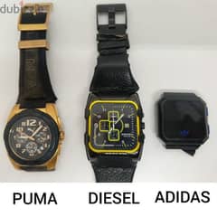 All 3 Original Brand Watches 0