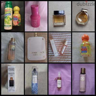 perfume and eau de toilette