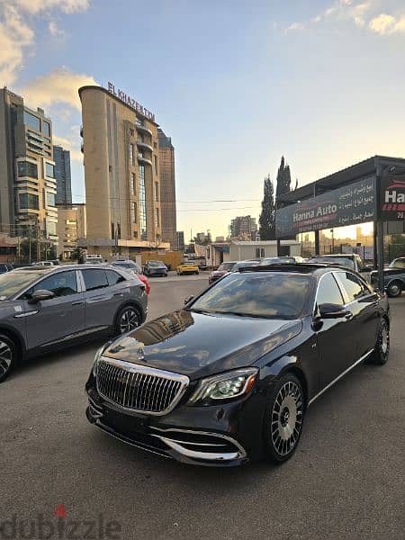 MERCEDES BENZ S CLASS MAYBACH MODEL 2018 LUXURY CAR FULLY LOADED TOPPP 2