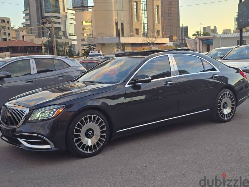 MERCEDES BENZ S CLASS MAYBACH MODEL 2018 LUXURY CAR FULLY LOADED TOPPP 6