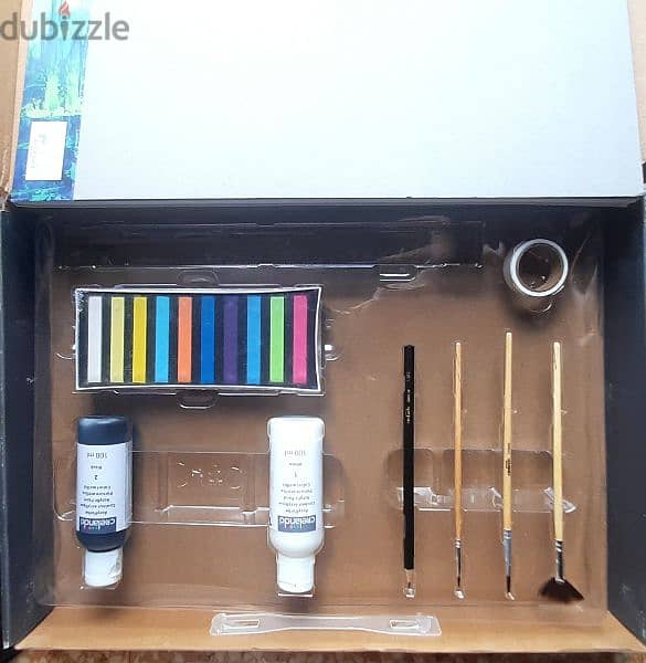 CRELANDO - drawing set of chalk pastels and acrylic paint3$ delivery 5
