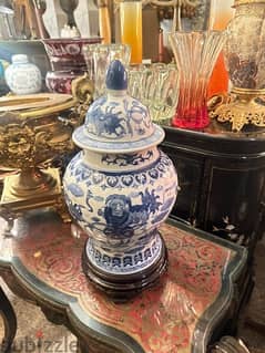 Chinese dragon vase porcelaineفانز صيني انتيك رائع الجمال 0