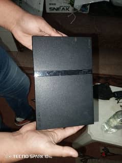 PS2 with 2 manete