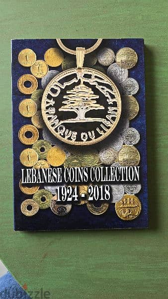Lebanon coin album collection 1924-2018 12
