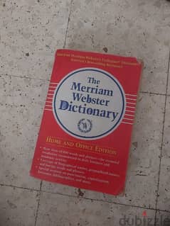 Merriem Webster Dictionary 0