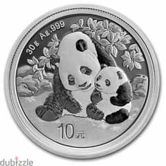 2024 China 30 gram Silver Panda Coin (PCGS First Strike)