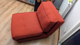 Extendable Red Couch