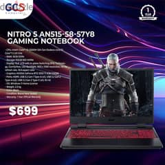 Nitro 5 AN515-58-57Y8 Gaming Notebook 0