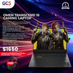OMEN Transcend 16 Gaming Laptop