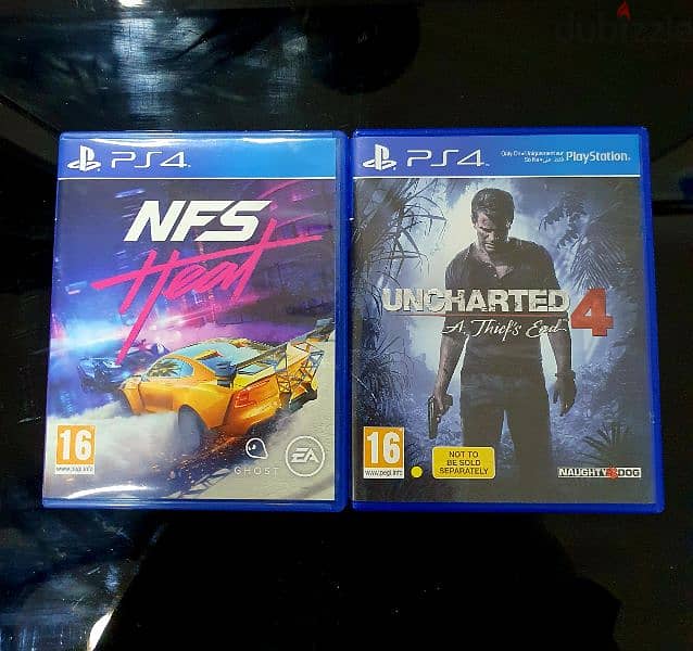 Need For Speed Heat + Uncharted 4 (New) - Video Games - 115842987