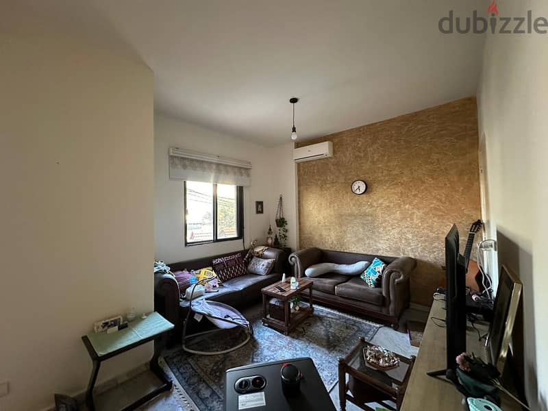 Ain Saadeh | Furnished/Equipped 2 Bedrooms Ap | 2 Parking Lots | 120m² 7