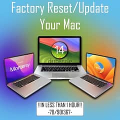 Factory Reset/Update Your Macbook 0