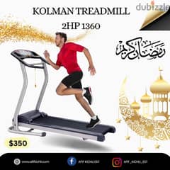 Kolman Treadmills 2HP New