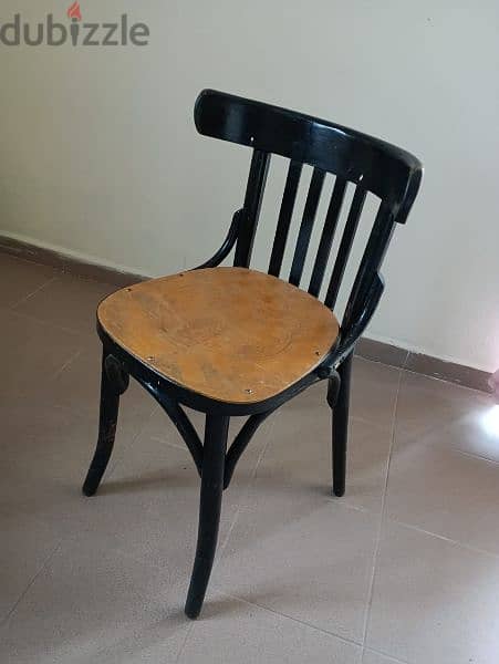 chair كرسي خشب خيزران vintage antiques 1