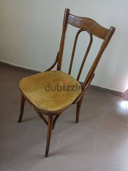 chair كرسي خشب خيزران vintage antiques 2