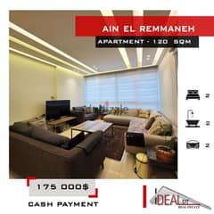 Apartment for sale in Ain el Remmaneh 120 sqm ref#jpt22135 0