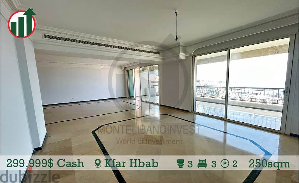 Apartment for sale in Kfar Hbab! 1
