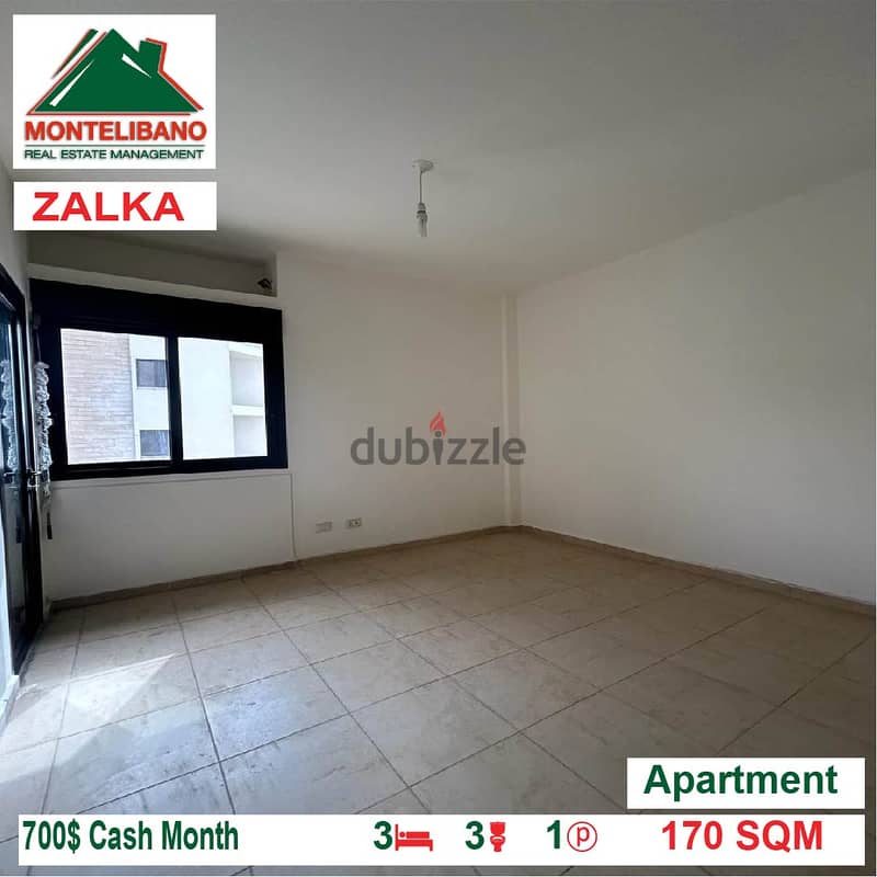 700$!! Apartment for rent located in Zalka 1
