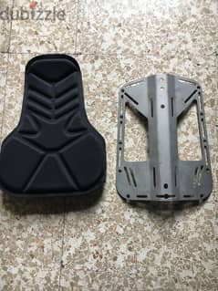 BCD back plate with nylon cover