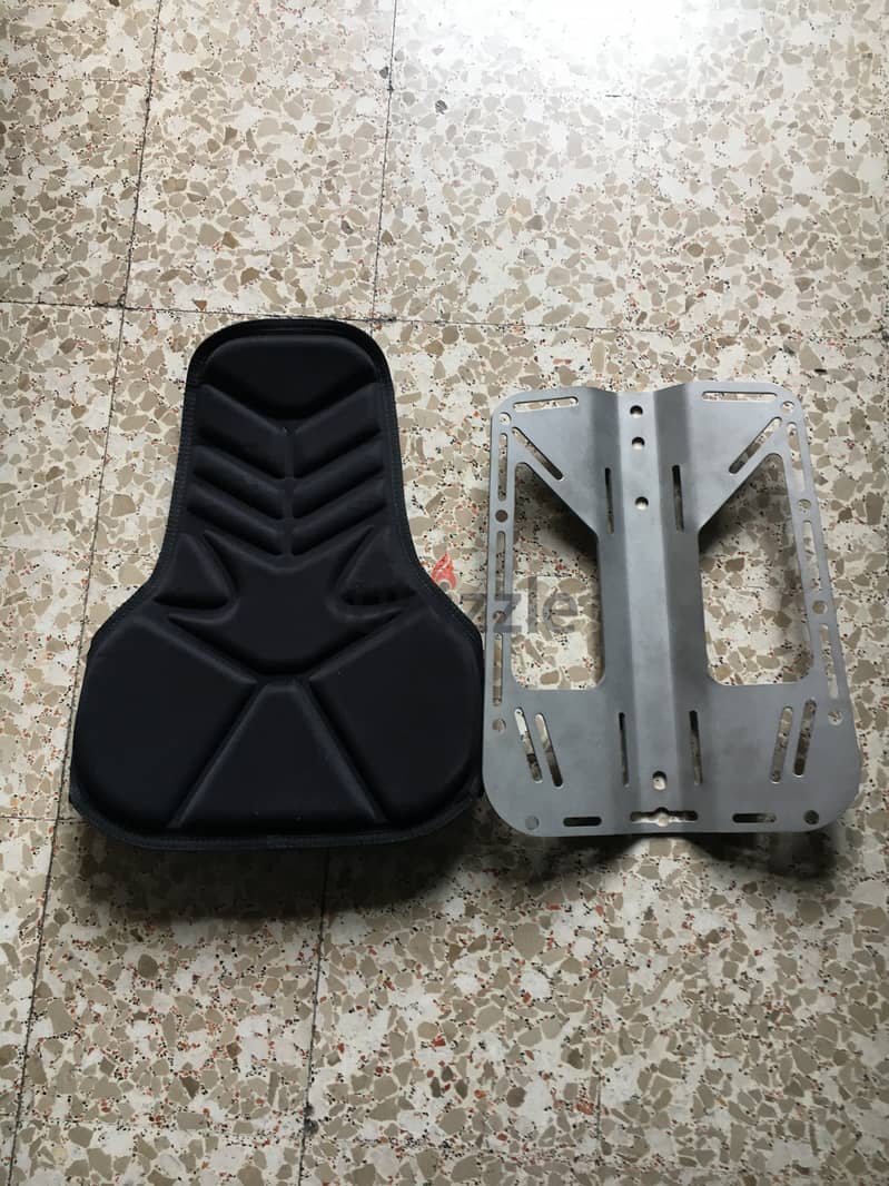 BCD back plate with nylon cover 1