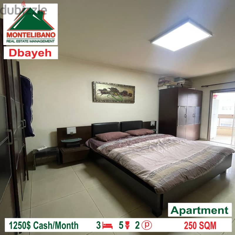 Fully Furnished Apartment with a Prime Location for rent in Dbayeh!!! 2