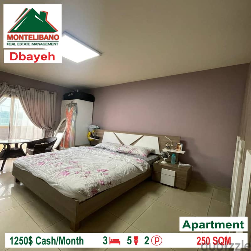 Fully Furnished Apartment with a Prime Location for rent in Dbayeh!!! 3