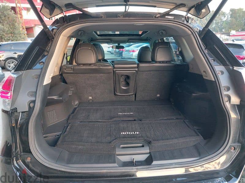 Nissan rogue SL ajnabe full options 4cyl 4×4 super clean 13