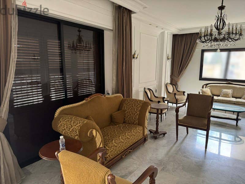 FULLY FURNISHED IN SANAYEH PRIME (250SQ) 3 BEDROOMS , (BTR-241) 2