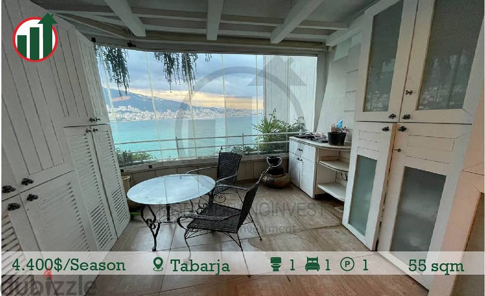 Chalet for rent in Tabarja with Sea View! 1