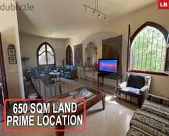 Amazing villa for sale in Aley Town/عاليه REF#LB104122