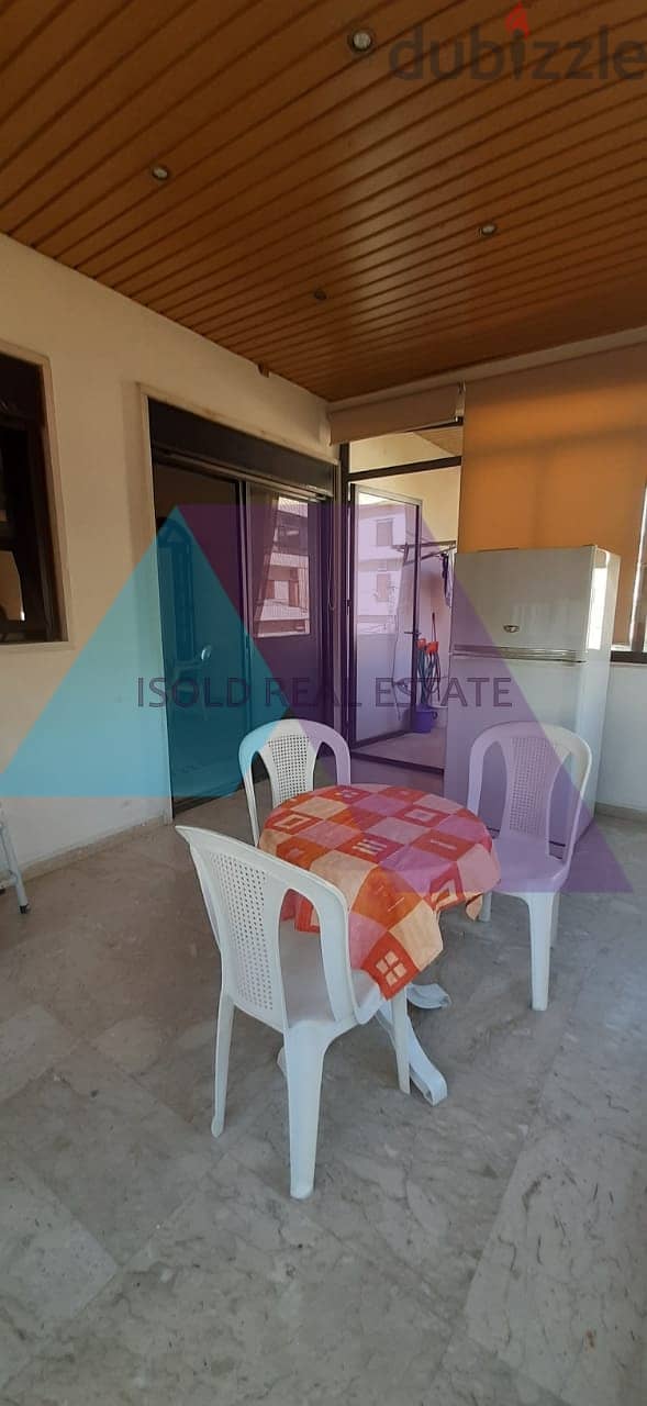 A furnished 133 m2 apartment for sale in Jdeideh 1