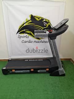treadmill body systems 203 ,3hp motor power, automatic anicline, aux 0