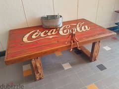 cocacola coffee table