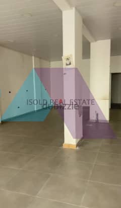 A 110 m2 ground floor store for rent in Hazmieh, Main Road
