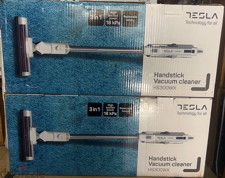 Tesla Cordless Rechargeable Vacuum Cleaner 0