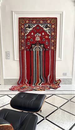 Modern Art Melting Rug Carpet 0