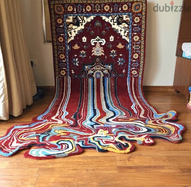 Modern Art Melting Rug Carpet 1