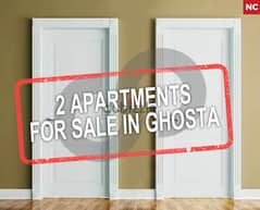 Two apartments for sale in Ghosta/غوسطا، كسروان REF#NC104137