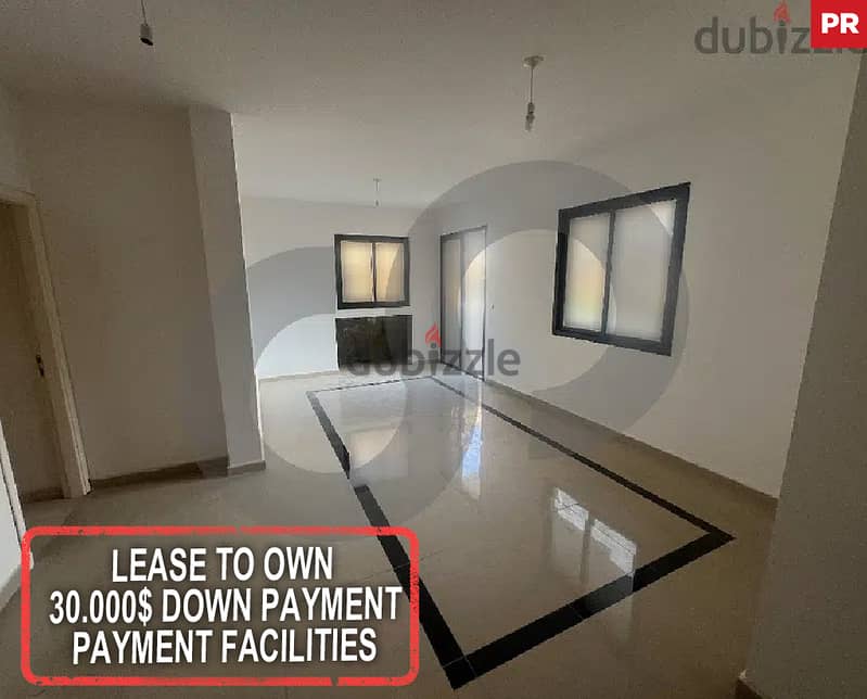 130sqm apartment for sale in Mazraat Yachouh, مزرعة يشوع! REF#PR102220 0