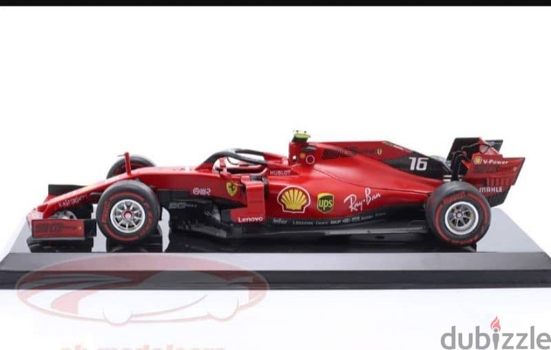 Charles Leclerc Ferrari SF90 (2019) diecast car model 1:24 2